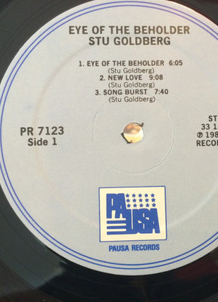 Stu Goldberg : Eye Of The Beholder (LP, Album)