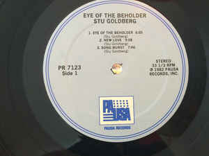 Stu Goldberg : Eye Of The Beholder (LP, Album)