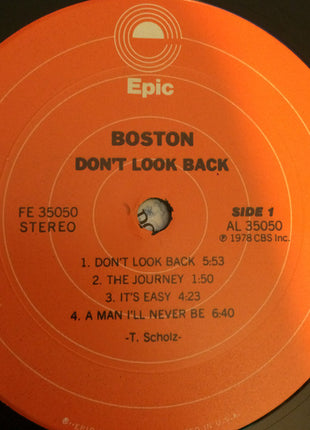 Boston : Don't Look Back (LP, Album, Gat)