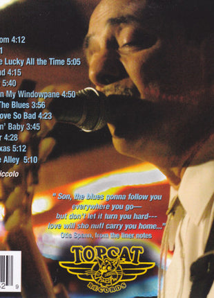 Johnny Nicholas : Livin' With The Blues  (CD, Album)