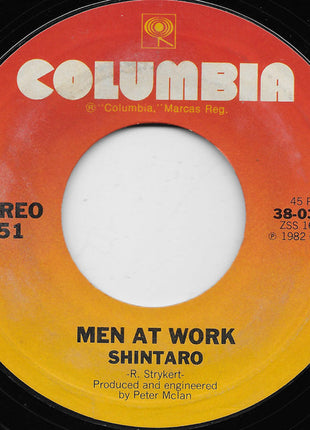 Men At Work : It's A Mistake  (7", Single, Styrene, Car)