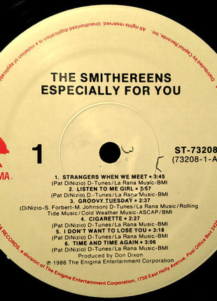 The Smithereens : Especially For You (LP, Album, Spe)