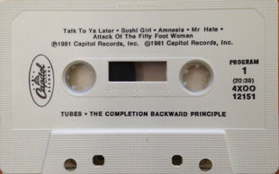 Tubes* : The Completion Backward Principle (Cass, Album)