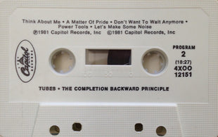 Tubes* : The Completion Backward Principle (Cass, Album)