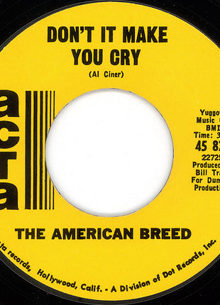 The American Breed : Green Light (7", Single, 1st)