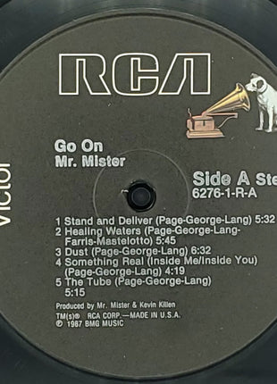 Mr. Mister : Go On... (LP, Album, Ind)