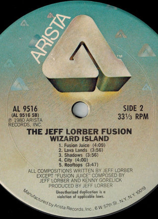 The Jeff Lorber Fusion : Wizard Island (LP, Album)