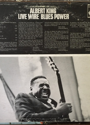 Albert King : Live Wire / Blues Power (LP, Album, Pit)