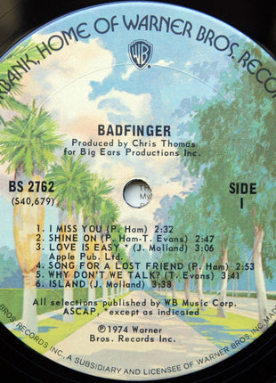 Badfinger : Badfinger (LP, Album, Pit)