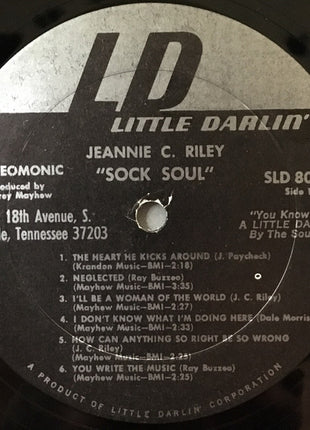 Jeannie C. Riley : Sock Soul (LP, Album)