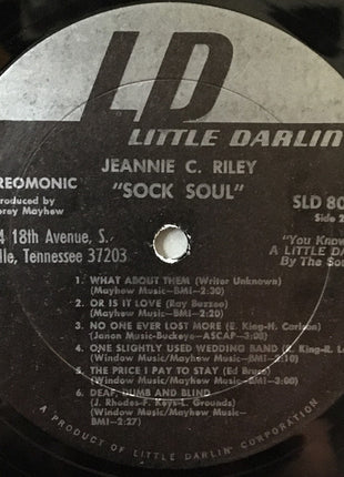 Jeannie C. Riley : Sock Soul (LP, Album)