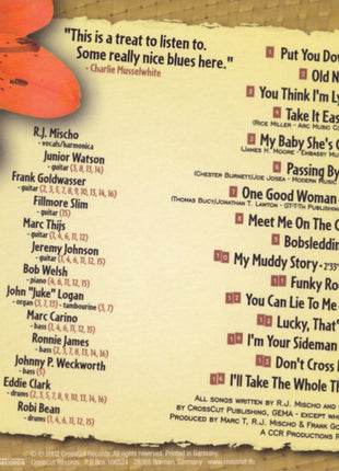 R.J. Mischo : Meet Me On The Coast (CD, Album)