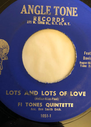 Fi-Tones :  Lots And Lots Of Love / I Wasn't A Lie (7")