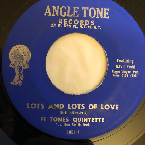 Fi-Tones :  Lots And Lots Of Love / I Wasn't A Lie (7")
