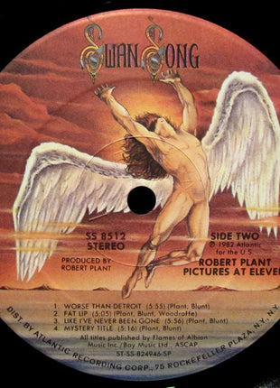 Robert Plant : Pictures At Eleven (LP, Album, SP )