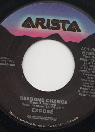 Exposé : Seasons Change (7", Single, Spe)