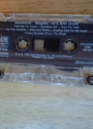 Squeeze (2) : Singles - 45's And Under (Cass, Comp, RE, Chr)