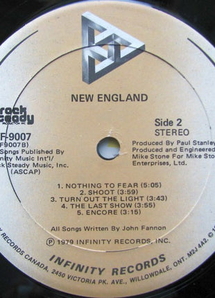 New England : New England (LP, Album)