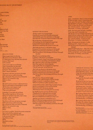 Joan Baez : Diamonds & Rust (LP, Album, Mon)