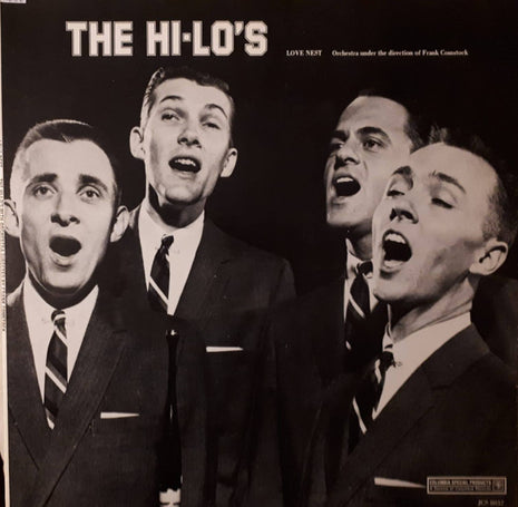 The Hi-Lo's With Frank Comstock And His Orchestra : Love Nest (LP, RE)