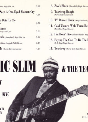 Magic Slim & The Teardrops : See What You're Doin' To Me (CD, Album)