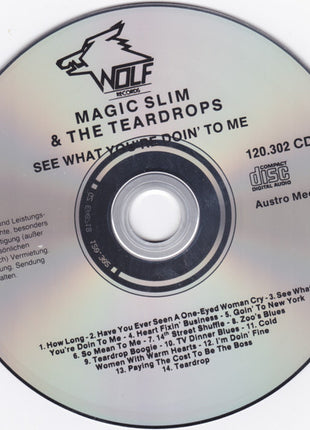 Magic Slim & The Teardrops : See What You're Doin' To Me (CD, Album)