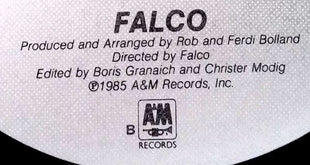 Falco : Rock Me Amadeus / Vienna Calling (12")