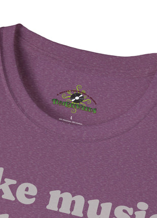 I like music and maybe 3 people T-Shirt | Funny Introvert Tee, Music Lover Shirt