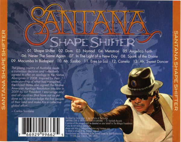 Buy Santana : Shape Shifter (CD, Album) Online for a great