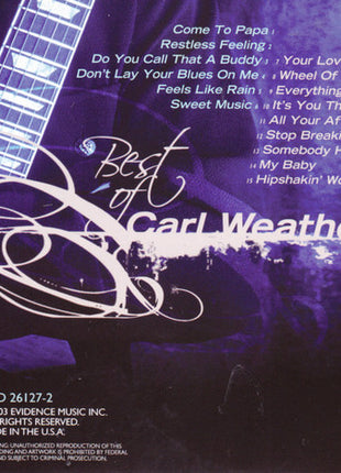 Carl Weathersby : Best Of (CD, Comp)