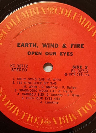 Earth, Wind & Fire : Open Our Eyes (LP, Album, Ter)