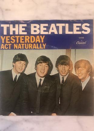 The Beatles : Yesterday (7", Single, Pin)