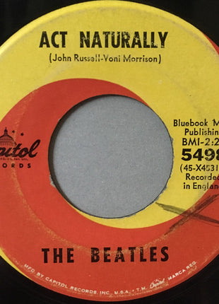 The Beatles : Yesterday (7", Single, Pin)