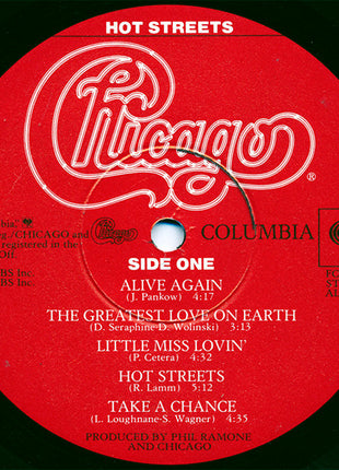 Chicago (2) : Hot Streets (LP, Album, NAM)