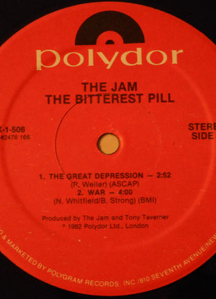 The Jam : The Bitterest Pill (I Ever Had To Swallow) (12", Single)