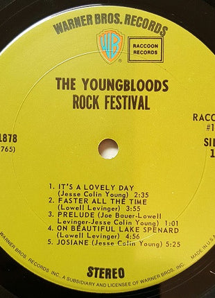 The Youngbloods : Rock Festival (LP, Album, Pit)