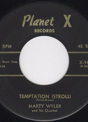 Marty Wyler And His Quartet : Chalypso No. 8 / Temptation (Stroll) (7")