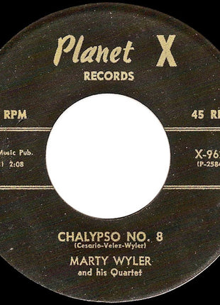 Marty Wyler And His Quartet : Chalypso No. 8 / Temptation (Stroll) (7")