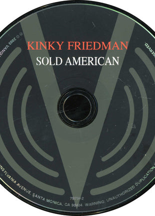 Kinky Friedman : Sold American (CD, Album, Enh, RE)