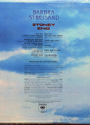 Barbra Streisand : Stoney End (LP, Album, RE, Ter)