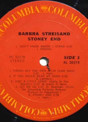 Barbra Streisand : Stoney End (LP, Album, RE, Ter)