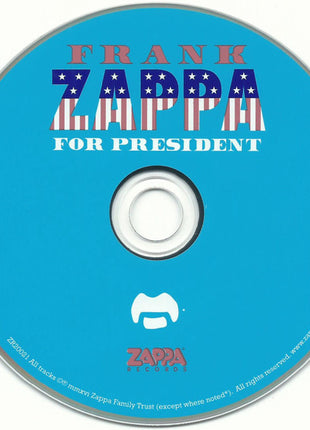 Frank Zappa : Frank Zappa For President (CD, Album)