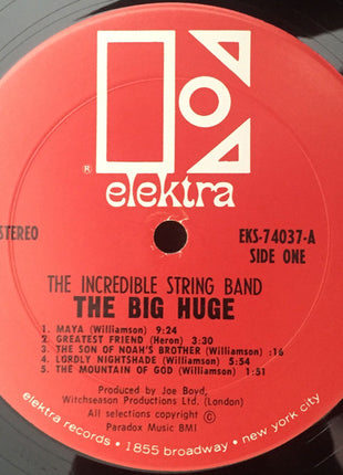 The Incredible String Band : The Big Huge (LP, Album, Pit)