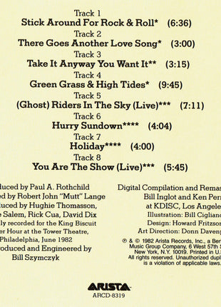 Outlaws : Greatest Hits Of The Outlaws, High Tides Forever (CD, Comp, Club, RM)