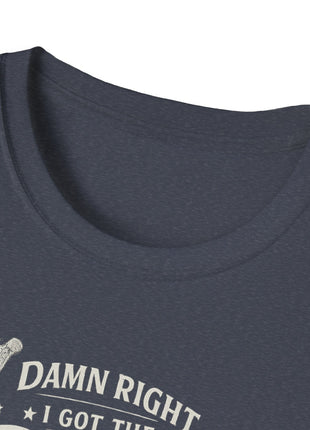 Damn Right , I Got The Blues T-Shirt — "Damn Right I Got The Blues" Vintage Music Tee