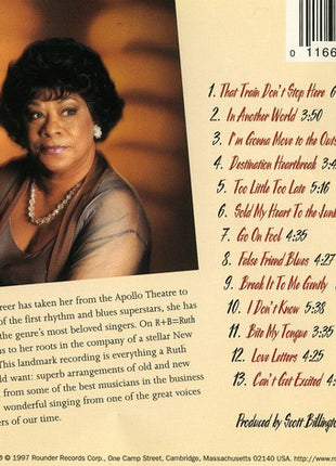 Ruth Brown : R+B=Ruth Brown (CD, Album)