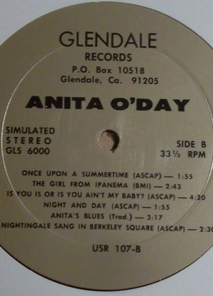 Anita O'Day : Once Upon A Summertime (LP, Album, RE)