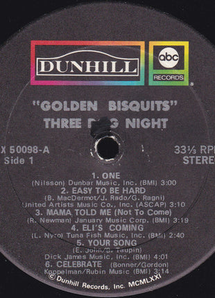 Three Dog Night : Golden Bisquits (LP, Comp, Club)