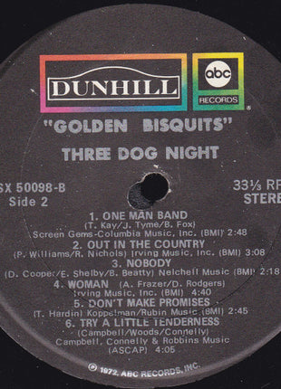 Three Dog Night : Golden Bisquits (LP, Comp, Club)