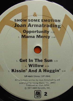 Joan Armatrading : Show Some Emotion (LP, Album, Ter)